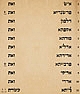 כיצד צורת כתיבת עשרת בני המן במגילת אסתר עפ"י מנהג ק"ק תימן